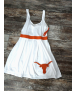 University of Texas Womens Med Tailgate Open Cutout Back Dress Longhorns - £14.51 GBP