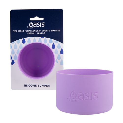 Silicone Bumper Challenger Sports Bottle 550mL - Lavender - $31.79