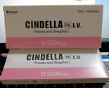 2 box Cinderella Glutathione Cindella 25mg Free Express Shipping to USA - $110.00