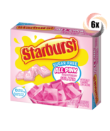 6x Packs Starburst All Pink Flavored Gelatin | .69oz | Fat &amp; Sugar Free - £14.67 GBP