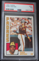 1984 Topps #251 Tony Gwynn San Diego Padres Baseball Card PSA 7 Near Mint - £10.32 GBP