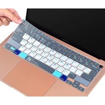 Macbook Shortcuts Keyboard Cover For 2020 2021 New Macbook Air 13 Inch A... - £13.62 GBP
