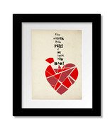 Piece of My Heart by Janis Joplin - Rock Song Lyric Art Print, Canvas or... - $25.55 CAD+