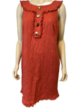 Maggy London Rose Sleeveless Lined Round Neck Shift Dress Size 12 - £26.49 GBP