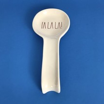 Rae Dunn Christmas Fa La La! Falala Spoon Rest Red Letters Cooking Magenta New - £22.54 GBP