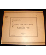 1892 Chicago World&#39;s Fair PORTFOLIO OF PHOTOGRAPHS Book #11 Columbia Exp... - £15.71 GBP
