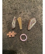 5 PC Jewelry Making LOT Resin Craft Charms DIY - $10.97 CAD