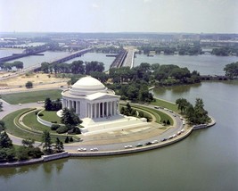 Aerial View of Jefferson Memorial from Marine One helicopter JFK New 8x10 Photo - £6.91 GBP