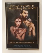 Divine Feminine and Masculine Reunited Oracle Cards &amp; Book Christabel Je... - £78.89 GBP