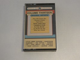 Best Of Country Volume 13 Thirteen Original Artists RARE Cassette Tape Dickens - £8.19 GBP