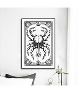 Cancer Black and White Framed Mural 12&#39; X 18&#39; Home Decor Wall Art  - £36.12 GBP