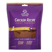 Farmland Traditions Simple Snacks Chicken Jerky Tenders Dog Treats 1ea/16oz. - £18.95 GBP