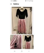 50&#39;s Poodle Dress Girls Child Size Large 10-12 Halloween Costume USA Pin... - £11.97 GBP