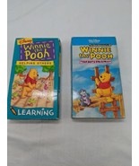 Lot Of (2) Disney Winnie The Pooh VHS Tapes **One Case is Incorrect** - $182.71 MXN