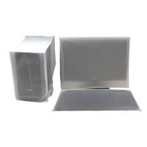 Computer Dust Cover, Monitor +Keyboard+Cpu Tower Desktop 3 Pieces Set Pc... - $31.99