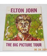 1997 Elton John The Big Picture Tour Souvenir Concert Program rare VHTF - $51.63