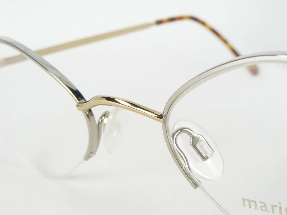 Marie Claire MC1100 20 GOLD /SILVER EYEGLASSES GLASSES FRAME 48-18-140mm France Item image 8