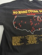 Vintage 90's 1992 Ozzy Osbourne No More Tours T Shirt Size XL Black Band Concert - $163.63