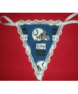 New Sexy Womens INDIANAPOLIS COLTS NFL Gstring Thong Lingerie Panties Un... - €17,24 EUR
