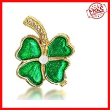 Eco-Friendly Hinged Four Leaf Clover Trinket Box - Unique Decorative Sto... - $568.83 MXN