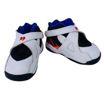 Nike Air Jordan 8 VII Retro White Black 305360-142 Toddler Size 5C - £30.67 GBP