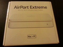 Apple AirPort Extreme Base Station Wireless N Router 1st Gen MA073LL/A - $168.29