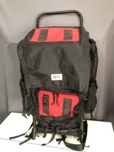 Vintage REI Co-Op Esterna Telaio Ultra-Pack Unisex Escursioni Zaino Nero e Rosso - $76.75