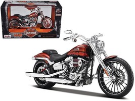 2014 Harley Davidson CVO Breakout Orange 1/12 Diecast Motorcycle Model b... - $34.44