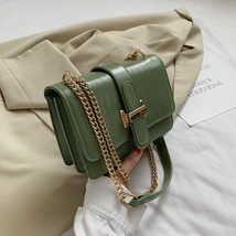 Internet Celebrity Small Bag New Trendy Crossbody Chain Bag Women&#39;s Bag Textured - £33.18 GBP