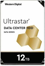 Western Digital HUH721212ALE604 12TB Ultrastar DC HC520 SATA HDD - £166.44 GBP