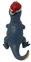 3D Resin Dinosaur in Santa Hat Hanging Christmas Ornament Holiday Decor 4.5" image 7