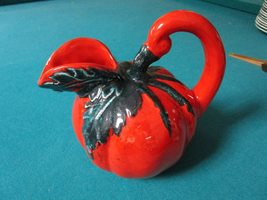 RED Pitcher Tomato Made in Italy by PV Black Leaves- 7 X 7 Rare - £49.32 GBP