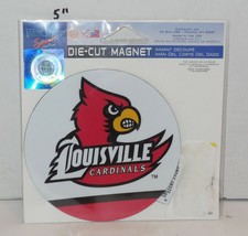 Wincraft Louisville Cardinals 4&quot; Die Cut Magnet NCAA College - £7.59 GBP