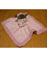 My best friend pink silk lined brown haired girl lovey garanimals - $12.20