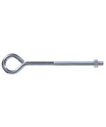 Hardware Essentials 320742 Zinc Plated Eye Bolts with Hex Nut Zinc -3/8&quot;... - $20.89 CAD