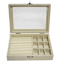 Leentarly Jewellery casket for Rings, Earrings, Necklaces, Bracelets - B... - $18.99