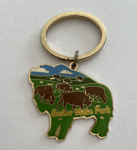 Custer State Park South Dakota Buffalos Key Chain Keychain - £7.81 GBP