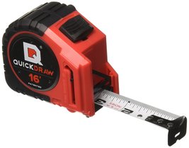 16&#39; Foot QUICKDRAW PRO Self Marking Tape Measure - 1st Measuring Tape with a Bui - £4.90 GBP+