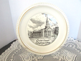 RELIGIOUS COLLECTOR PLATE CHRIST CHAPEL GETTYSBURG COLLEGE PA 1953 - $9.85