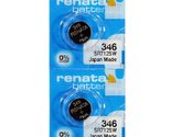 Renata 346 SR712SW Batteries - 1.55V Silver Oxide 346 Watch Battery (10 ... - $3.99+