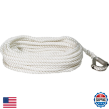SeaSense Anchor Line 3/8" x 150' Marine Rope Dock Boat Accessory - $47.29