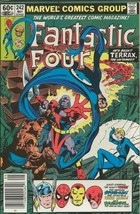 Fantastic Four #242 ORIGINAL Vintage 1982 Marvel Comics Terrax Spiderman Thor - £10.27 GBP