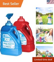 Non-Toxic Bubble Solution Refill (2 Bottles, 128 OZ Total) for All Ages - $840.68 MXN