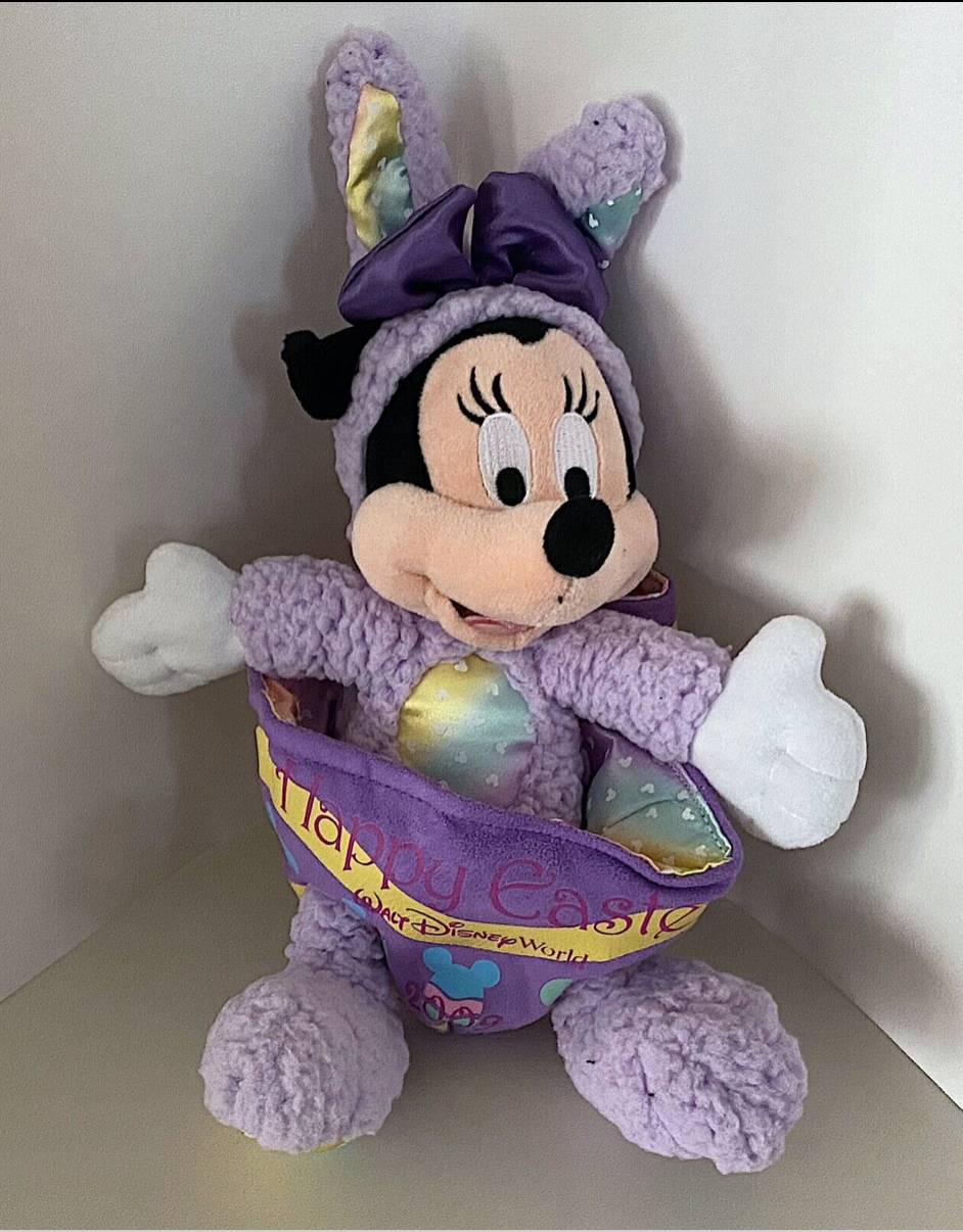 Disney Parks Easter Bunny Minnie Mouse in Egg 2009 NEW - £22.27 GBP