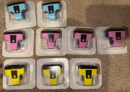 HP 02 Ink Cartridge Set of 9 CMY OEM NEW Sealed C5180 C6180 C6280 - $553.13 MXN