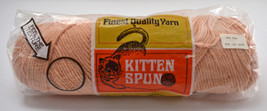 Vintage Kitten Spun 100% Acrylic Worsted Weigt Yarn - 1 Skein Color Tan #944 - £6.79 GBP