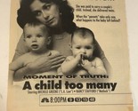 A Child Too Many Vintage Tv Guide Print Ad Michele Greene TPA5 - $5.93