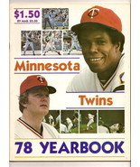 1978 Minnesota twins yearbook Carew - €38,94 EUR