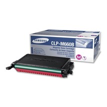 Genuine Samsung CLP-M660B 5000 Page Magenta Toner for CLP-610/CLP-660 - $251.99