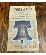 Official transportation map Pennsylvania 1976 bicentennial state - $19.75